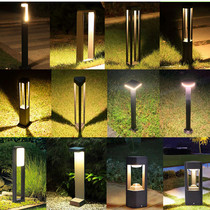 Lawn lamp outdoor waterproof grassland courtyard lamp villa garden Lamp Community Park floor lamp aisle landscape street lamp