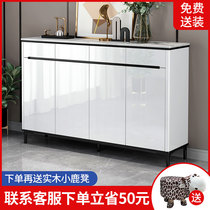 Light luxury shoe cabinet home door large capacity paint entrance entrance entrance cabinet simple home storage cabinet balcony locker