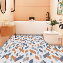 Toilet full non-slip Mat toilet shower room bathroom full of water-proof floor mat foot mat can be cut