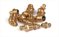 GB copper grease nozzle Iron galvanized nozzle Copper nozzle straight nozzle 45 degree curved nozzle Oil nozzle oil gun M6M8M10M12