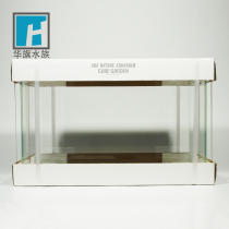 ADA ultra-white glass fish tank Large mirror-grade glass thin glue marks