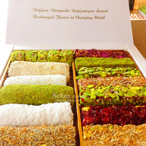 Selim Turkey no-add multi-flavor combination gummy candy gummy candy pistachio pomegranate juice handmade sugar