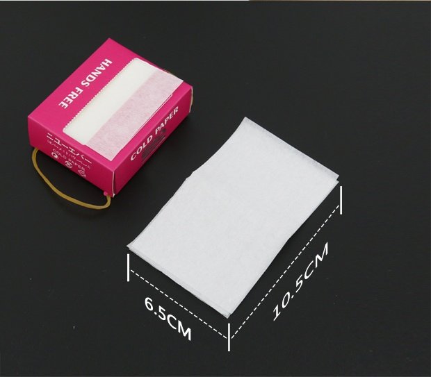 专业美发冷烫烫发纸超薄定位纸电发纸卷发杠用纸烫发工具可重复用_双