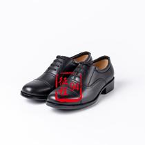 Public hair leather shoes dress summer Men business leisure three joints super fiber durable office tie