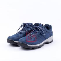 Public hair blue running shoes breathable antibacterial work shoes new sports shoes running shoes summer mens non-slip low-top