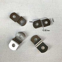 Photo frame hardware adhesive hook oil painting link Z-shaped corner code cross stitch mounting adhesive hook 300 bags