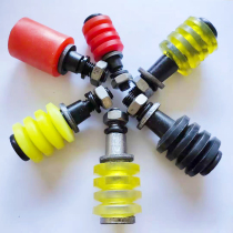 tl type split Niuji Jin rubber polyurethane back-to-back wheel coupling Drive connecting pin buffer screw bolt
