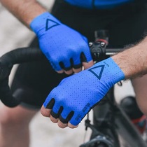 monton pulse short finger mountain road bike riding half finger gloves non-slip breathable shock absorption for men and women