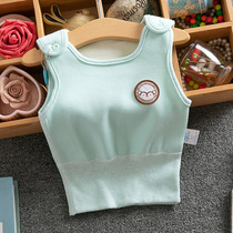 Winter baby plus velvet belly vest baby boneless thermal underwear children belly bottoming vest clothes