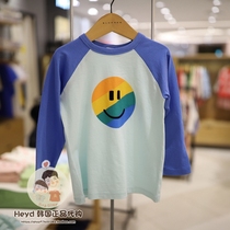 Direct mail BLUEDOG Korea blue dog big boy 2021 summer smiley T-shirt 2123533001
