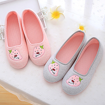 Spring and summer floor socks non-slip bottom adult female indoor home thick bottom mesh cool moon shoes early education floor shoes