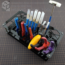 UC millennium Gundam model tool box brand tool holder Scissors pliers Pen knife tweezers tool storage rack Desktop