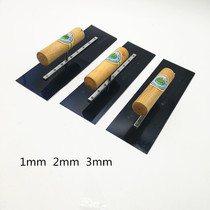 Imported epoxy floor steamed knife push knife paint knife iron plate large scraper large light receiving knife