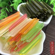 Dalian shrimp strips Seaweed strips Sen Shuo bagged 200g*3 bags of fried slices raw materials specialty snacks New Years Day food
