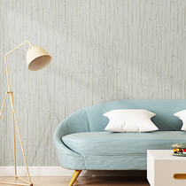 Environmentally friendly Nordic style Light grey striped non-woven fabric wallpaper home living room cozy bedroom modern minimalist wallpaper