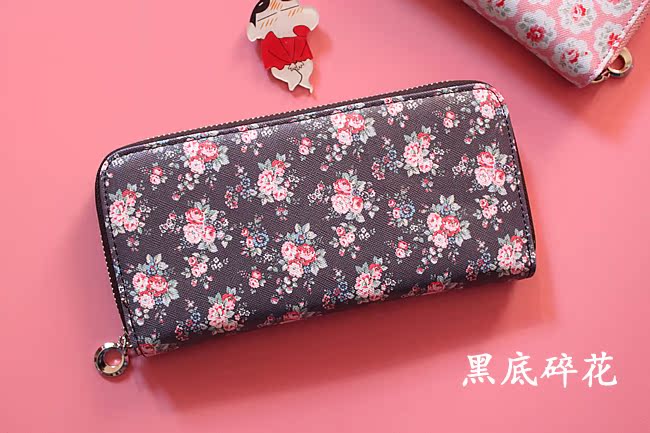 gucci碎花錢包 2020新品錢包女卡通碎花小清新拉鏈長款錢包大容量手拿包手機包潮 gucci碎花