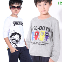 Boy long sleeve T-shirt Childrens jersey round-shirt CUHK Scout bottom tree-covered hooded boy Boy Scout Spring and fall W1
