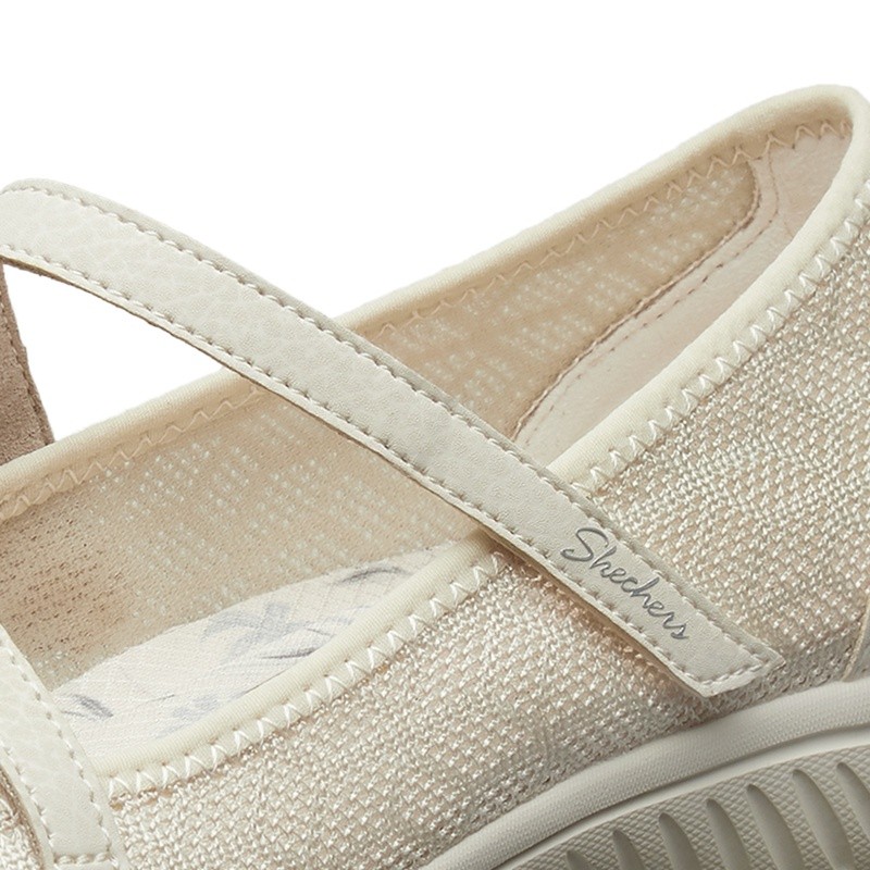 Skechers斯凯奇新品时尚通勤蕾丝拼接休闲鞋 女士玛丽珍单鞋23297 Skechers斯凯奇新品时尚通勤蕾丝拼接休闲鞋 女士玛丽珍单鞋23297