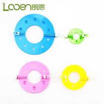 Pompom ball maker scarf hat handmade diy flower ball maker single household round hair ball maker