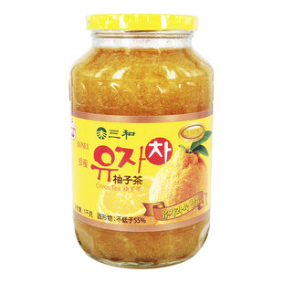 三和蜂蜜柚子茶1000g 韩国原装进口蜂蜜柚子
