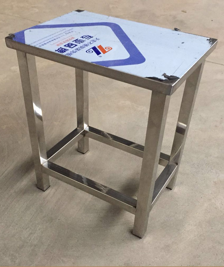 304不锈钢凳子加厚高工厂车间流水线用成人小板凳家用方凳方形凳