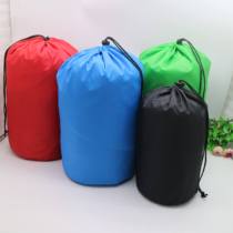 Waterproof Nylon Beam Pocket Cylinder Travel Draw Rope Bag Collection Pocket Finishing Bag Down Clothing Collection Bag Sorope Bag