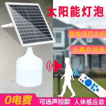 Solar bulb human body sensor light radar sensor sound control light staircase corridor aisle light rural toilet light