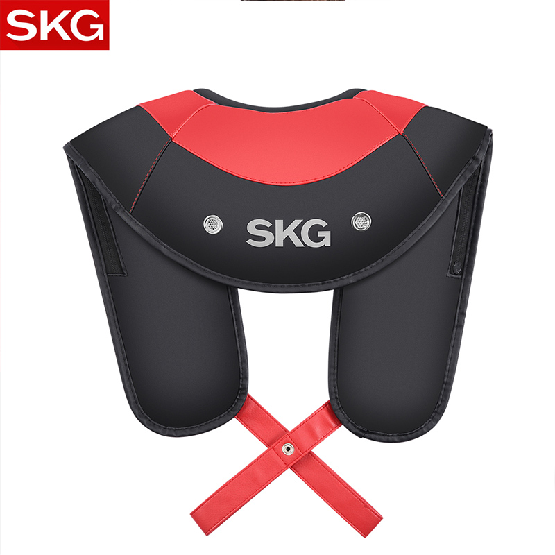 SKG按摩披肩肩颈加热按摩家用捶打颈部腰部肩部多功能颈椎按摩器产品展示图5