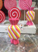 Foam Sculpture Candy Bar Candy popsicle Sugar Candy Cane Sugar Christmas Lose New Year 60 cm high