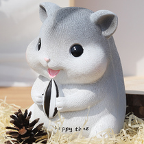 Year of the rat Hamster piggy bank Children boy girl piggy bank Piggy bank Children primary school students creative net red cute