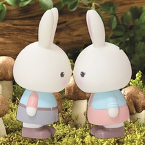 Rabbit piggy bank cartoon drop proof creative cute children Rabbit baby piggy bank girl boy piggy bank couple
