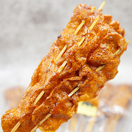 经典怀旧小吃 geo牌金东洋泰国沙爹鱼味串24支