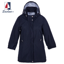 SEVLAE Saint Fry outdoor thin assault Jacket Womens Mid-length breathable jacket windbreaker coat coat F112685104