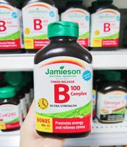 Jamieson B100 Multi-Vitamin B Long-Lasting Release 120 Capsules