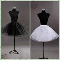 Black White boneless short canopy skirt three layer hard mesh length 45cm ballet skirt WG003 can be customized