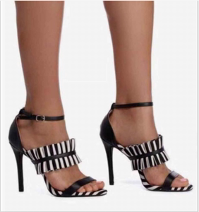 New European and American style super high heel sandals  