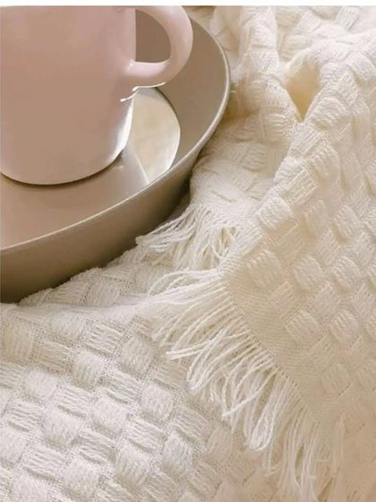 Ikea Hornma 캐주얼 담요, 회색 흰색, 130x170 에어컨 담요 소파 담요 간단한 덮개 담요 Ikea Hornma 캐주얼 담요, 회색 흰색, 130x170 에어컨 담요 소파 담요 간단한 덮개 담요