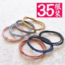 Net Red Rubber Band Hair Rope Adult Head Rope Korea Small Clear New Head Accessories Brief Josen Female Ensemble Personality Zama Tail Hair Ring