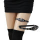 Theylive Thigh Rings, Leather Rivets, 5 점 스타 Dark Wind, Elastic Punk Trendy Personality Star Theylive Thigh Rings, Leather Rivets, 5 점 스타 Dark Wind, Elastic Punk Trendy Personality Star