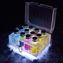 Bar KTV Personality Creative Dry Ice Cocktails Beer Aluminum Bottle Glowing Cup Case Shelf Suit customizable VIPs