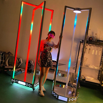 Bar Dot Dancing Terrace Luminous Door Frame KTV Di Bar Nightfield LED Laser Gogo Dancing Bench Dancing Bar Girl