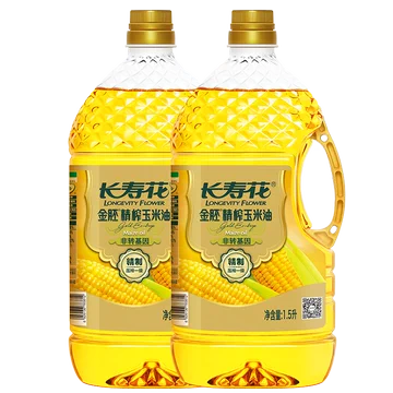 长寿花金胚精榨玉米油1.5L*2[30元优惠券]-寻折猪