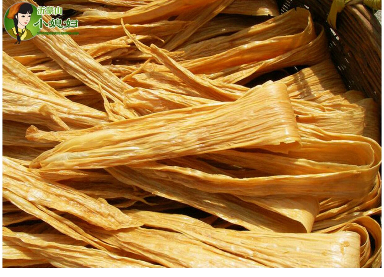 腐竹切段农家自制纯正天然 干货 油豆皮制品 豆腐皮山东 500g