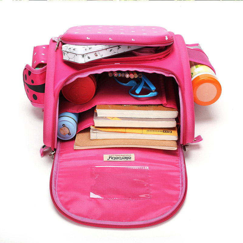 allerbaby小学生书包男女1-3-6年级减压护脊6-12岁儿童背包轻便_不