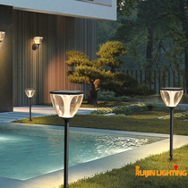 Solar Terrace Light Outdoor Lawn Waterproof Courtyard lamp outdoor villa LED3W Garden Landscape Energy saving 0 degree electric