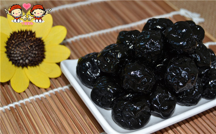 番茄乌梅凉果西梅乌梅蜜饯果脯500g包邮酸梅汤原料乌李话梅黑加仑_双