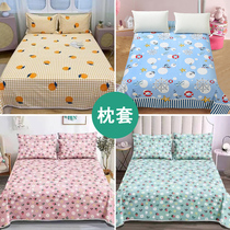 Pillowcase 48 * 74cm pair of dress old coarse cloth can be set for pillowcase field bed goods minimalist envelope type wide side CTZ48