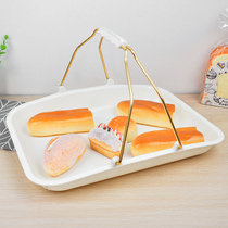 Bread tray plastic portable basket West Point cake shop tote basket bakery tools bakery tray optional plate