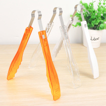 Sanneng plastic clip transparent cake bread fruit snack barbecue spicy hot clip buffet special food clip