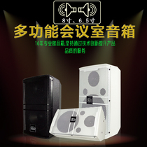 DELES H8 professional 8-inch 6-inch wall-mounted speaker fixed-resistance wall-mounted background-mounted conference speaker conference room audio